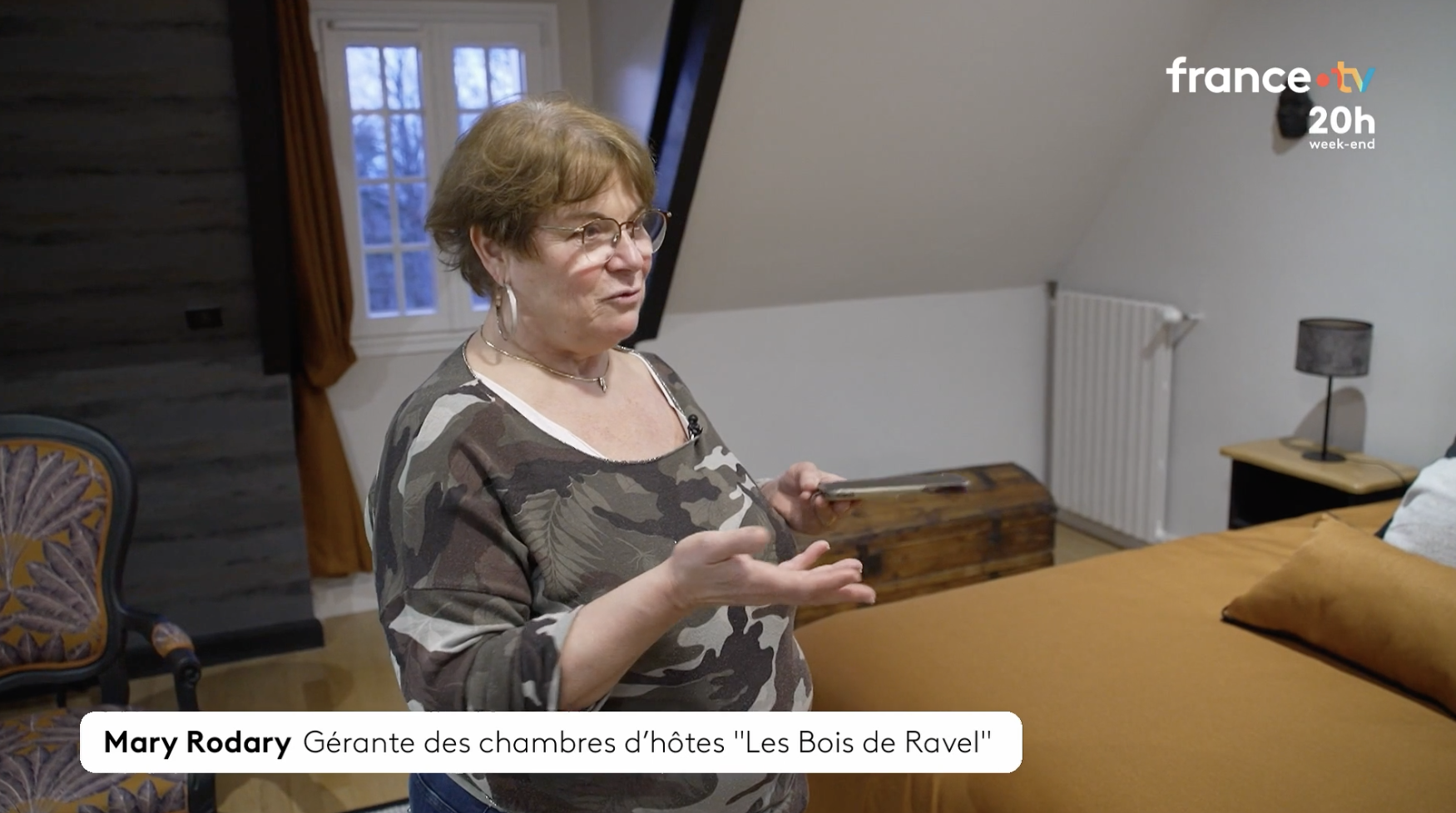 Les bois de Ravel dans le JT de 20h de France 2